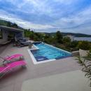 Luxusná vila s bazénom, výhľad na more, Vis, Dalmácia, Chorvátsko 