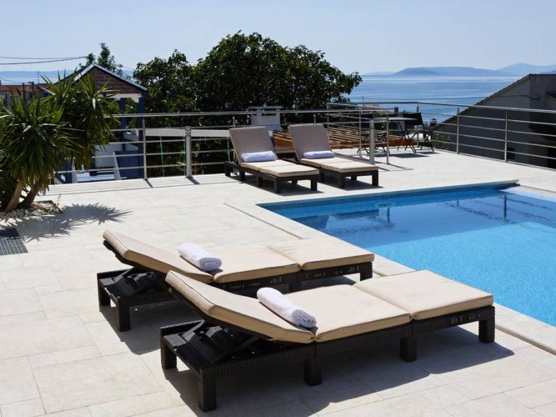 Luksuzna vila s bazenom i fitnesom, Podstrana, Split, Dalmacija, Hrvatska 