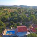 Villa met zwembad, Ravni Kotari, Zadar, Dalmatië, Kroatië 
