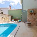 Relax apartmány s bazénem v Marcana, nedaleko Pula, Istrie, Chorvatsko 