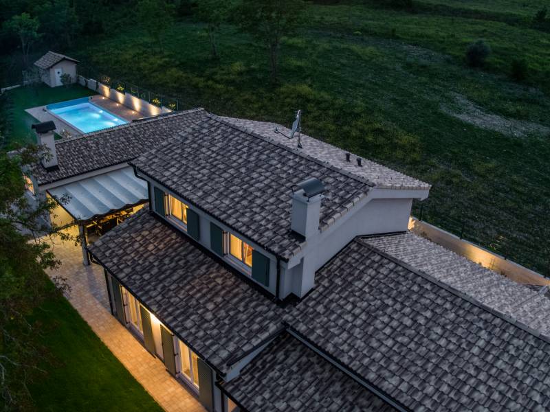 Villa Augustina, villa di lusso con piscina in Groznjan, Istria, Croazia Detalj Villa Augustina, villa di lusso con piscina in Groznjan, Istria, Croazia Detalj