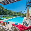 Villa met verwarmd prive zwembad in Centraal Istrië, in de buurt van Svetvincenat, Kroatië 