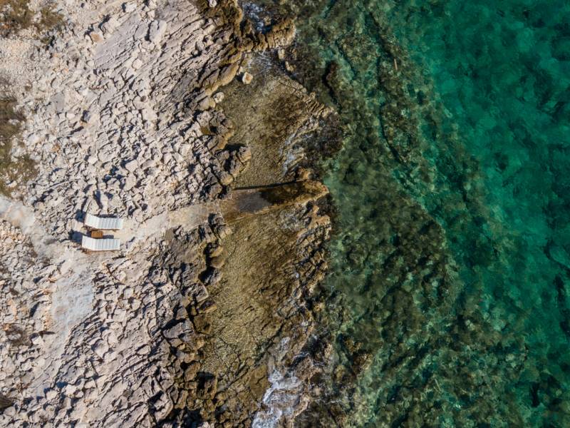 Villa Pearl of Adriatic avec piscine privée, à 10 m de la mer, île de Drvenik Mali, Dalmatie 