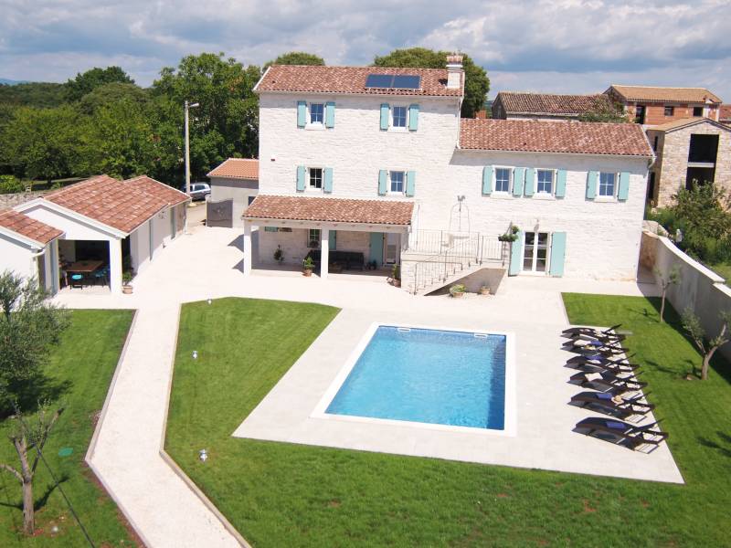Stenen Villa Milic met privé zwembad, Barat, Istrië 