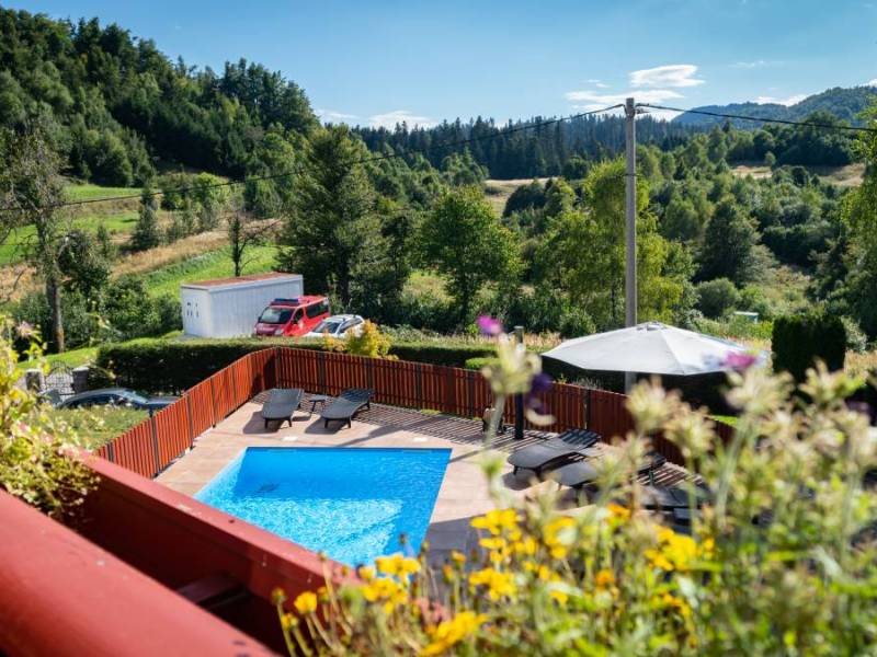 Houses Crni Lug with pool, sauna and jacuzzi, Gorski Kotar, Croatia 