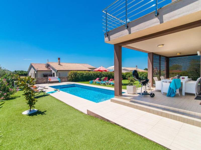 Villa Stefanja with private pool in Galizana, near Pula, Istria, Croatia 
