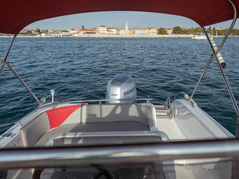 Najem čolna, taxi čoln, VIP ogledi, transferji v Fažani, Istra 