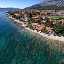 Ferienhaus Orebic mit Pool, direkt an Strand, Dalmatien, Kroatien 