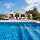Villa Mirca avec piscine, par la mer, lîle Brac, Dalmatie, Croatie 