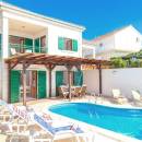Villa with pool, island Brac, Dalmatia, CroatiaHvar - C 