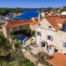 Villa Milna with pool, island Brac, Dalmatia, Croatia 