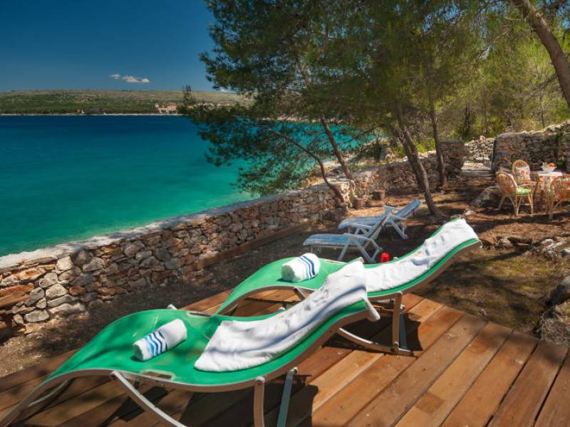 Ferienhaus Milna mit Pool, Insel Brac, Dalmatien, Kroatien 