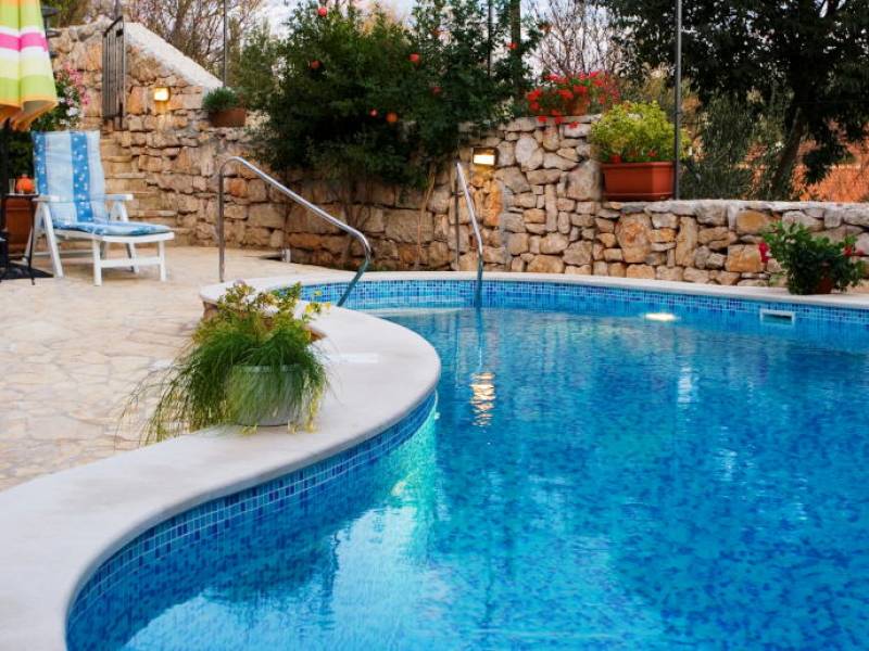 Vakantiehuis Milna met zwembad, Island Brac, Dalmatië, Kroatië 