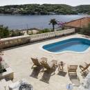 Villa Sumartin avec piscine, lîle Brac, Dalmatie, Croatie 