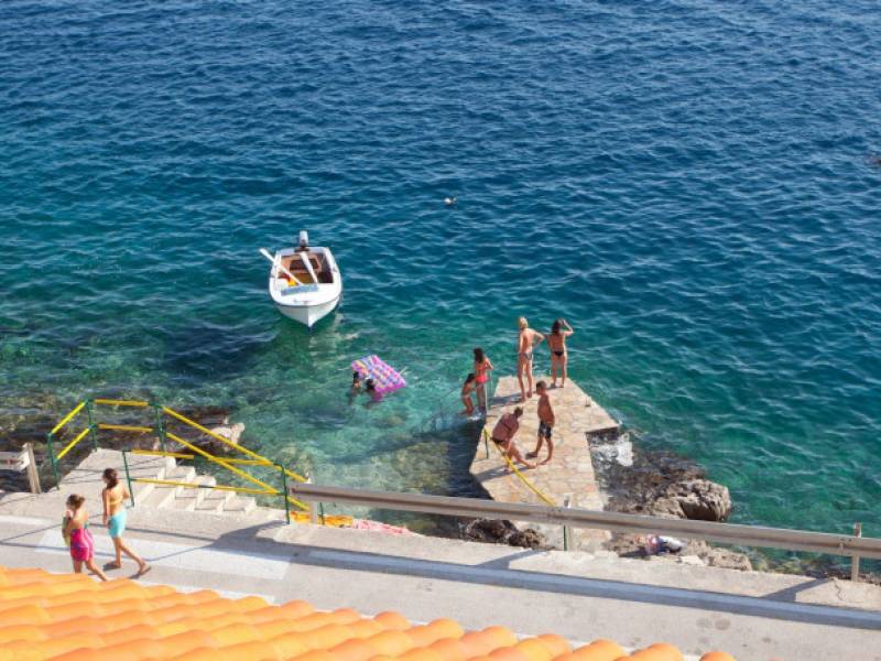 Willa Sumartin z basenem, Wyspa Brac, Dalmácie, Chorwacja 