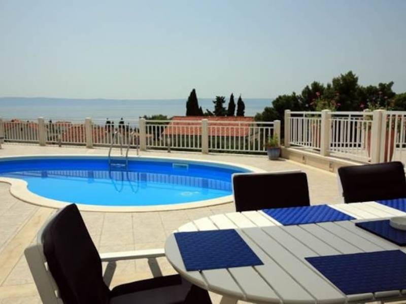 Ferienhaus mit Pool Sumartin, Insel Brac, Dalmatien, Kroatien 