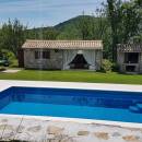 Ferienhaus mit Pool, Roc, Istrien, Kroatien 
