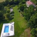 Ferienhaus mit Pool, Roc, Istrien, Kroatien 