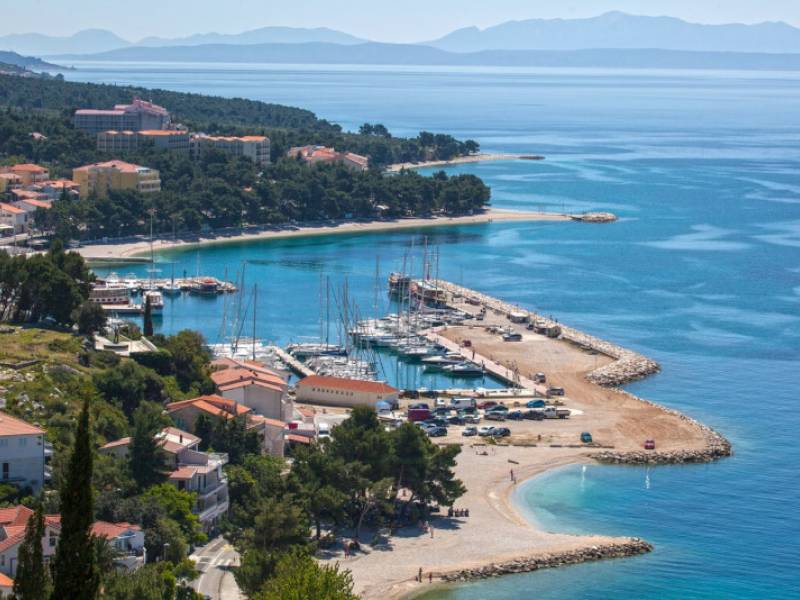 Vakantiehuis met zwembad, Baska Voda, Dalmatië, Kroatië 
