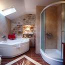 Villa Komiza, island Vis, Dalmatia, Croatia Bathroom second floor