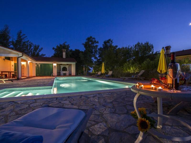 Ferienhaus Maggie mit Pool in Vlakovo, Rabac, Istrien, Kroatien 