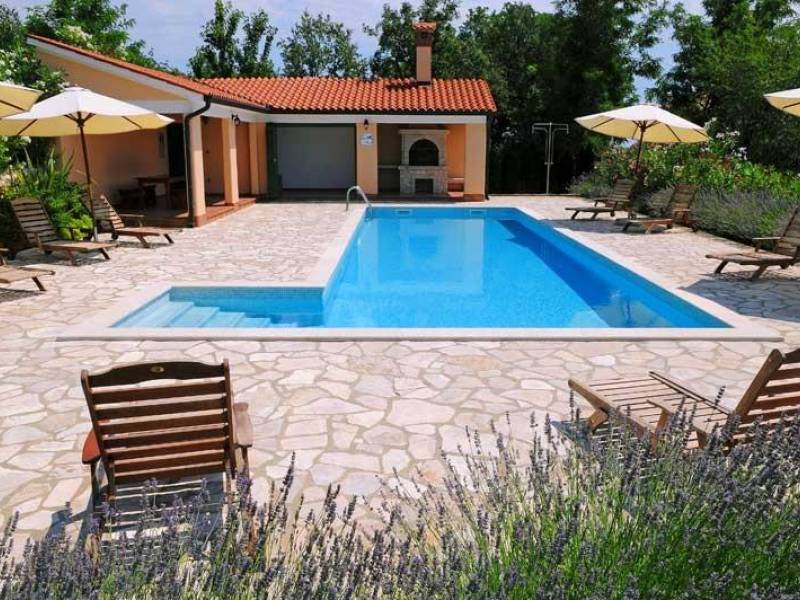 Casa vacanze Marina con piscina in Vlakovo, Rabac, Istria, Croatie 