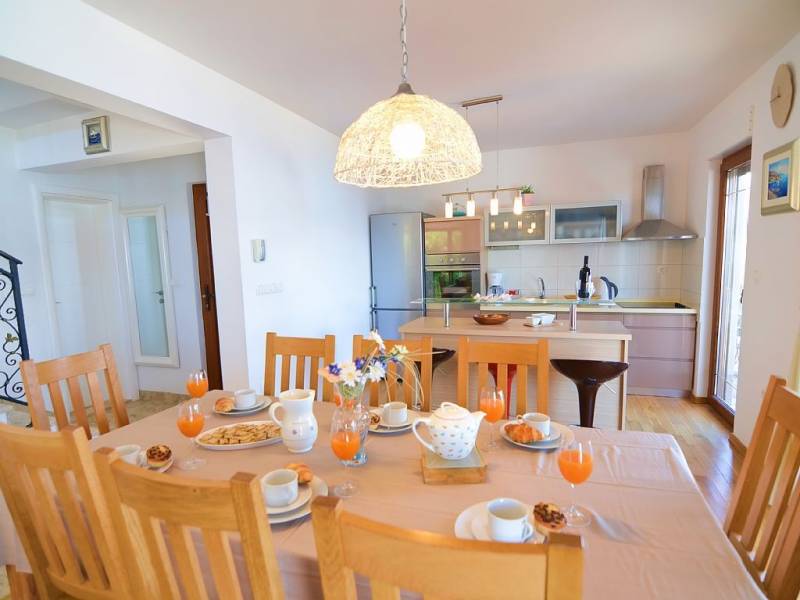 Villa with pool in Trogir direct at the sea, Dalmatia, Croatia Villa with pool in Trogir direct at the sea, Dalmatia, Croatia