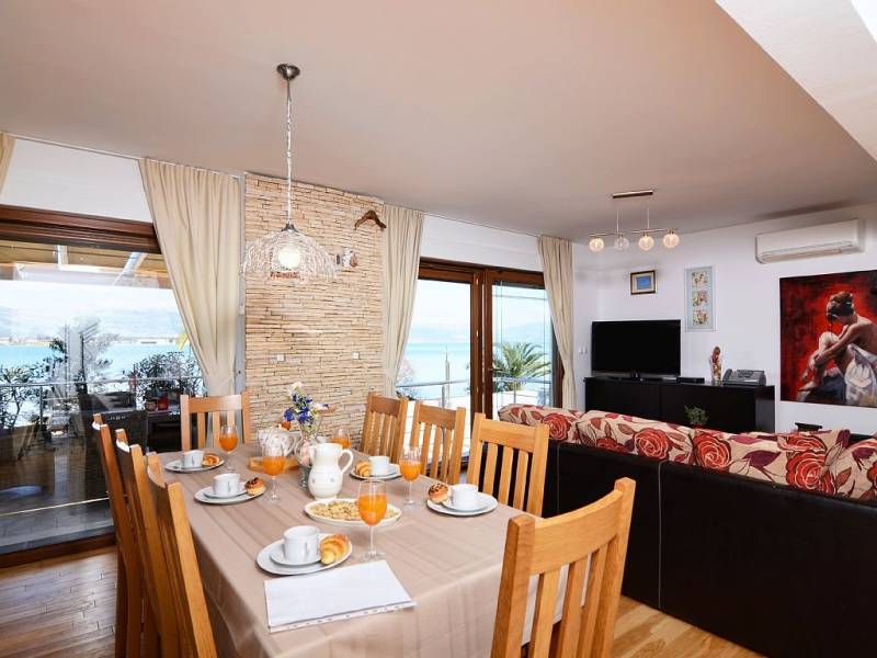 Villa with pool in Trogir direct at the sea, Dalmatia, Croatia Villa with pool in Trogir direct at the sea, Dalmatia, Croatia
