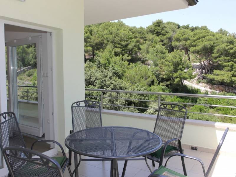 Holiday house with pool Splitska, island Brac, Dalmatia, Croatia 