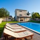 Ferienhaus mit Pool in Kanfanar, Rovinj, Istrien 