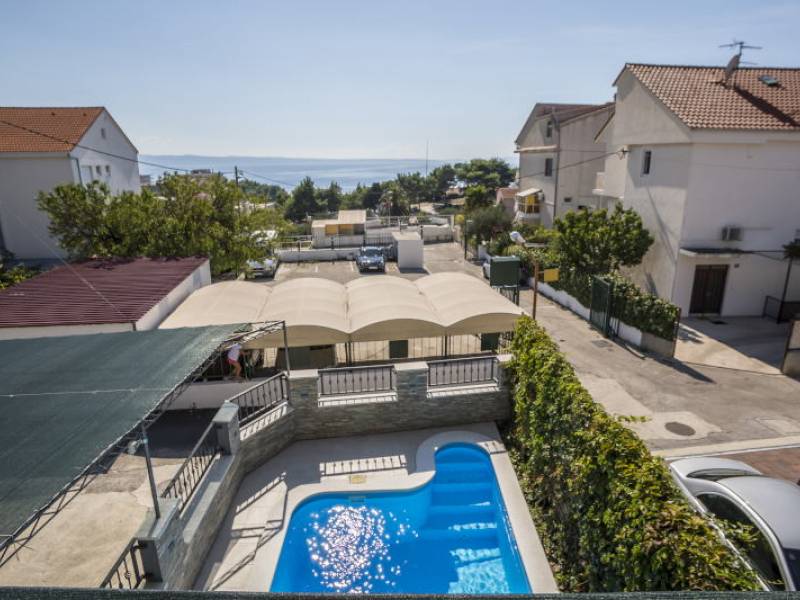 Casa vacanze con piscina in Podstrana, Split, Dalmazia, Croazia 
