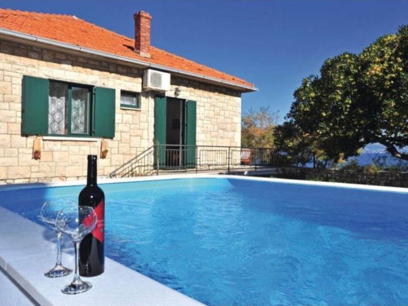 Casa vacanze Zoran con piscina Postira, isola di Brac, Dalmazia, Croazia 