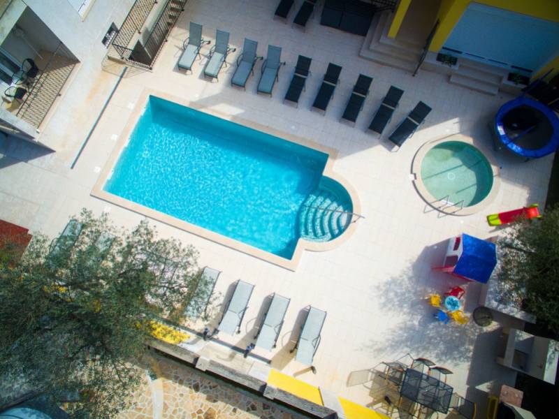 Apartmany Vila Nina s bazénem Fazana, Istrie, Chorvátsko 