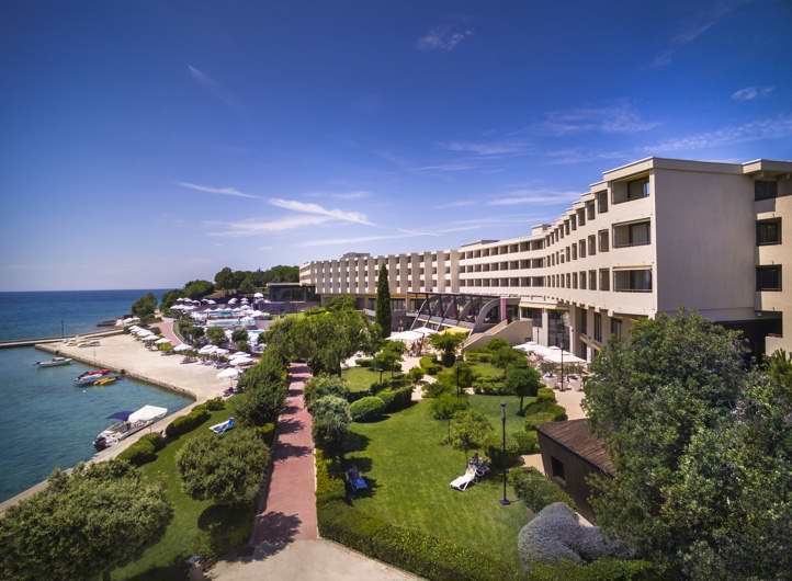 Hotel Istra, Crveni otok, Rovinj, Isztria, Horvátország 