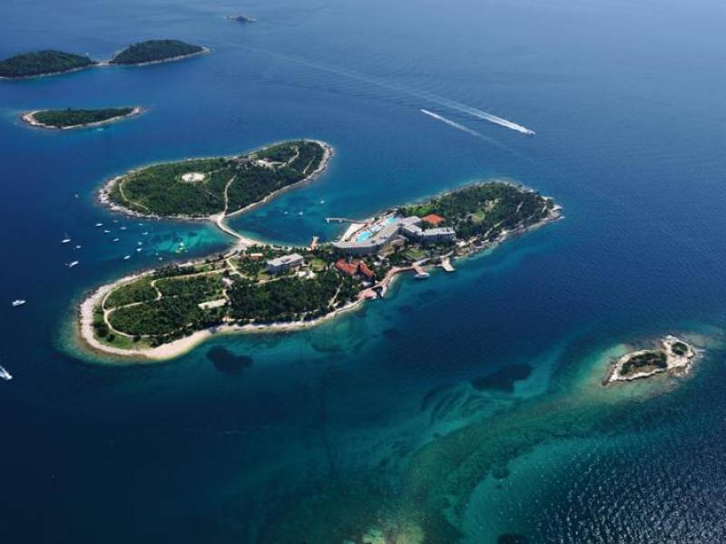 Hotel Istra, Crveni otok, Rovinj, Istrië, Kroatië 
