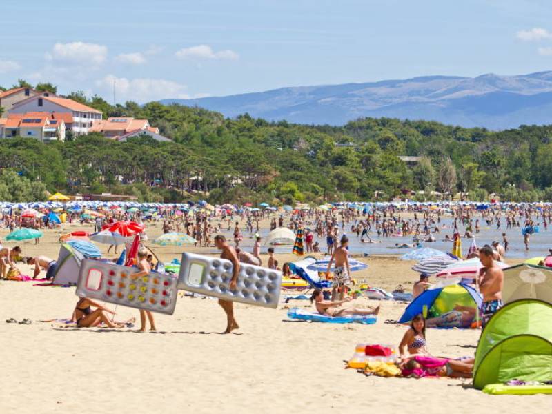 Family Hotel Plaža, Lopar, Rab, Hrvaška 