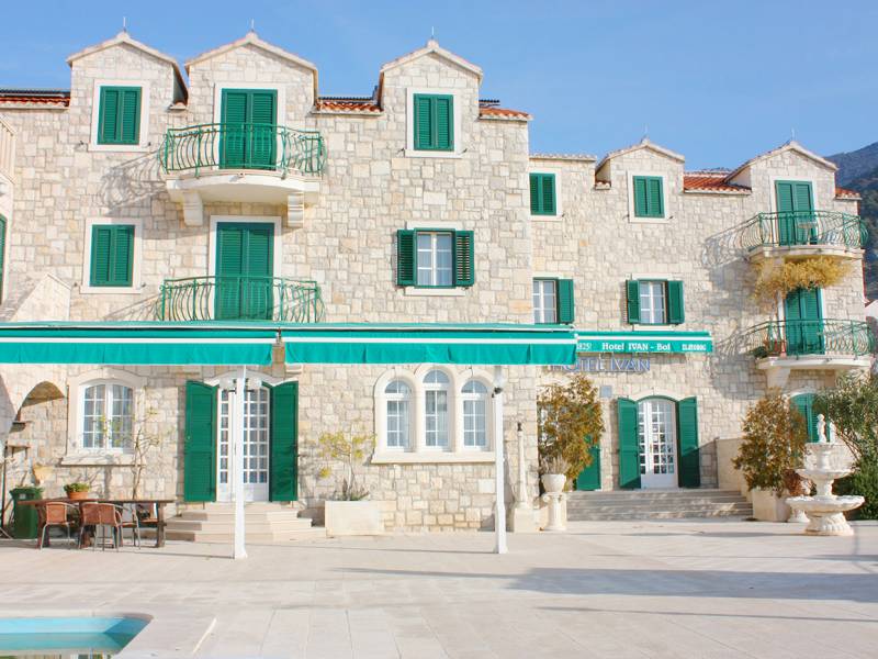 Hotel Ivan, Bol, Island Brac, Dalmatië, Kroatië Hotel Ivan Bol