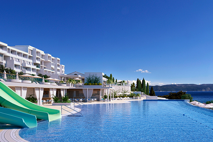 Valamar TUI Family Life Bellevue Resort, Hotel, Rabac, Isztria, Horvátország 